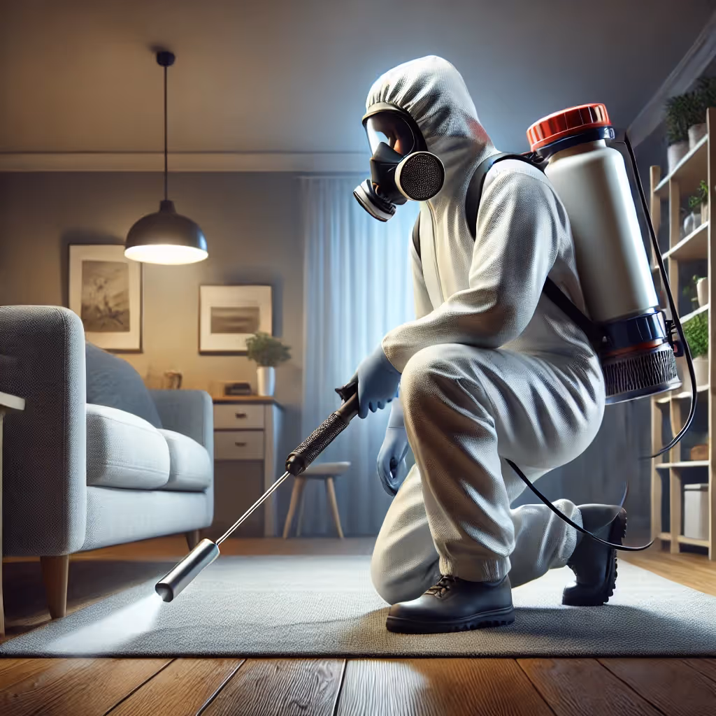 Tecnico della disinfestazione striscianti